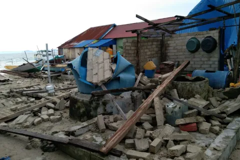 Angin Puting Beliung Rusak 11 Rumah Warga Morowali