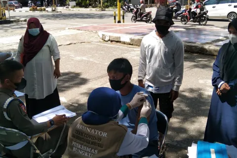 Morowali Tertinggi Capaian Imunisasi Covid-19