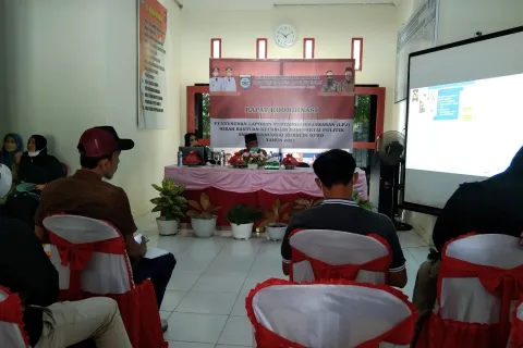 Kesbangpol Morowali Dorong Penyeragaman LPJ Parpol