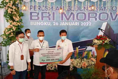 Kantor Cabang Pembantu BRI Morowali Diresmikan