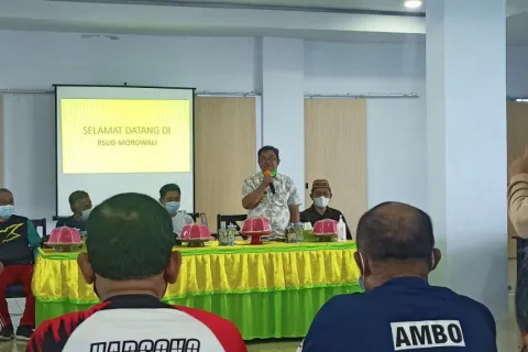 Kunjungi Morowali, Bupati Gorontalo Utara Ingin Belajar Kelola PAD RSUD