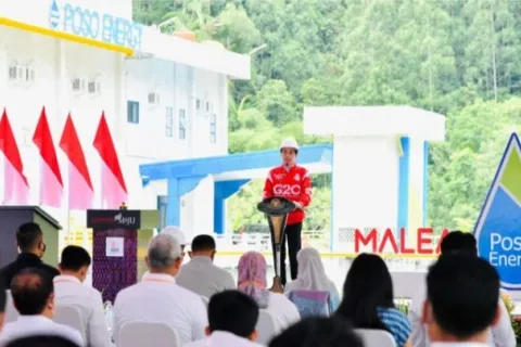 Resmikan PLTA Poso, Jokowi Tekankan Kemudahan Negosiasi Perizinan