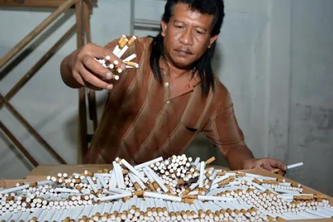 Bea Cukai Sita 1 Juta Rokok Impor China Ilegal untuk Pekerja Morowali