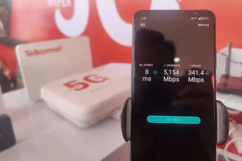 5G Telkomsel di Mandalika Tembus 5 Gbps Pakai Teknologi mmWave