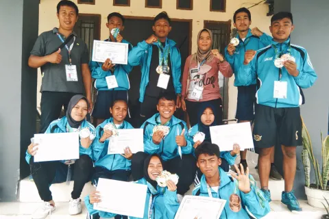 Hari Kedua Porkab I Morowali, Kecamatan Bumi Raya Boyong Emas dan Perak