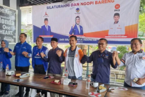 Tiga Parpol Membangun Kolaborasi di Sulteng