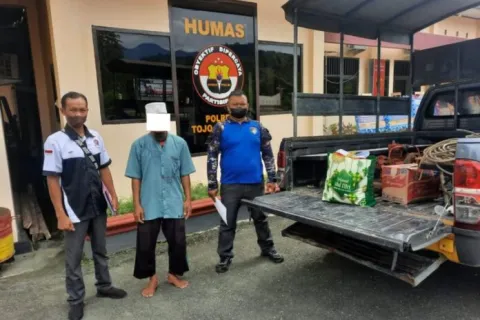 Tersangka Destruktif Fishing di Perairan Kepulauan Togean Dilimpahkan ke Kejaksaan
