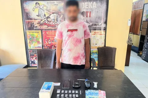 Tangkap Satu Pelaku, Satresnarkoba Polres Morut Sita 17 Paket Shabu