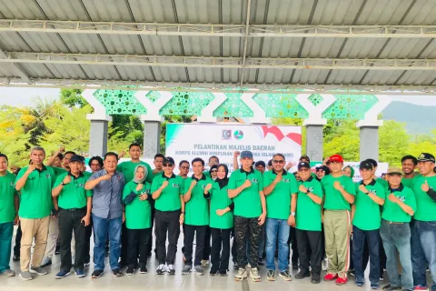 Pengurus MD KAHMI Morowali, Morut dan Forhati Resmi Dilantik