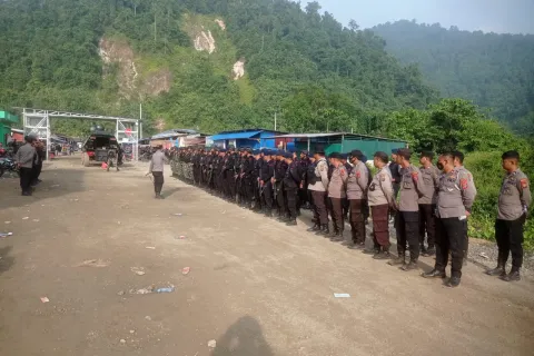 Kronologi Bentrok TKA Cina dan Indonesia di GNI, Polri Terus Lakukan Pengamanan