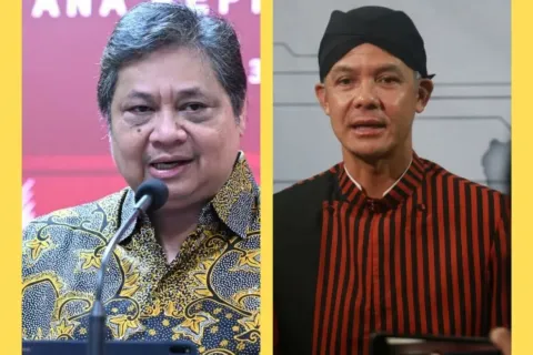 Airlangga Hartarto dan Ganjar Pranowo Muncul Jadi Capres di Musra Projo