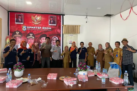DMPTSP Morowali Terima Kunjungan Studi Banding Pemda Kolaka Utara