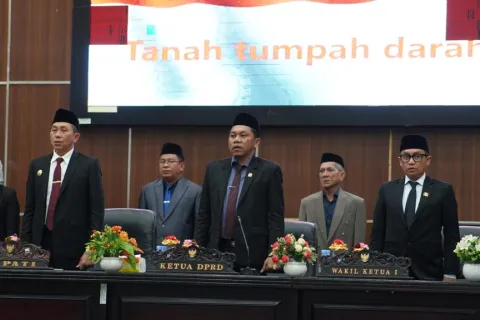 Sebulan Jelang Masa Jabatan Bupati/Wabub Berakhir, DPRD Morowali Gelar Rapat Paripurna
