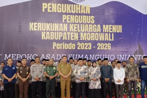 Kukuhkan KKM, Bupati Morowali Berharap Keberagaman Jadi Kekuatan Saling Melengkapi