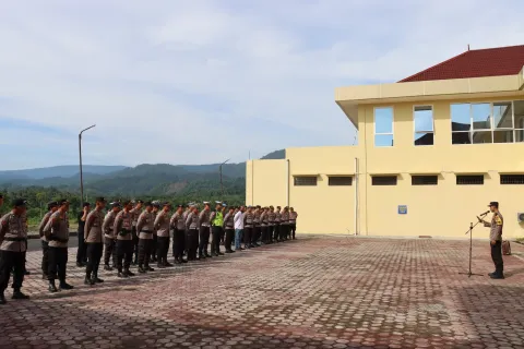 Apel OMB Tinombala Pemilu 2024, Polres Morowali Diminta Lakukan Pengawasan Berbasis IT