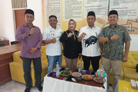 Halalbihalal Golkar Morowali, Undang Petinggi Partai hingga Bincang Politik