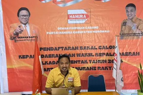 5 Calon Daftar Pilkada di Partai Hanura Morowali