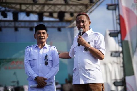 DPC Gerindra Morowali Komitmen Dukung BERAMAL di Pilgub Sulteng