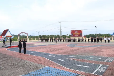Polres Morowali Gelar Upacara Peringatan Hari Kesaktian Pancasila