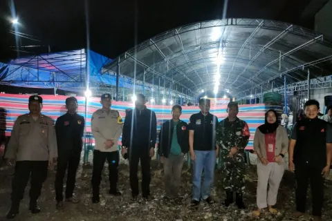Subsatgas Wilayah OMP Tinombala Lakukan Pengamanan Kampanye Pilkada