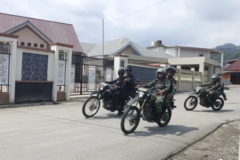 Sambut Pelantikan Presiden RI, Polres dan Kodim 1311 Morowali Apel Siaga