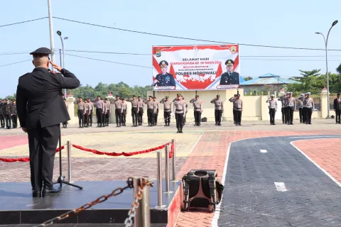 Polres Morowali Upacara Peringati ke-96 Hari Sumpah Pemuda