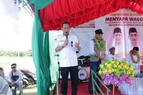 Berkat Rachmansyah Dana Hibah Mesjid Desa Ipi Rp 2,2 Miliar Terealisasi