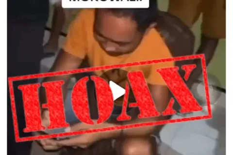 Kapolres Morowali Sebut Video Viral Polisi Jual Sabu Hoax