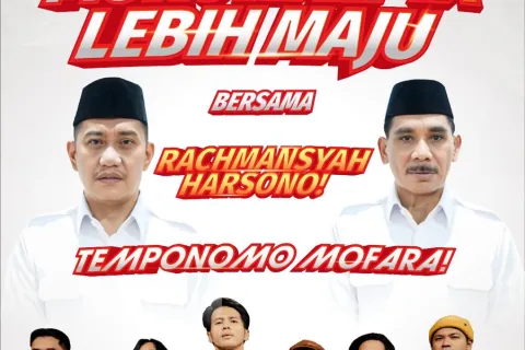 Kampanye Akbar Rachmansyah-Harsono Datangkan Grup Band Nidji
