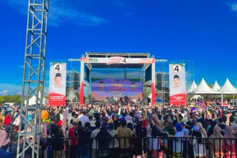 Kampanye Akbar Paslon 04 Rasa Pesta Rakyat