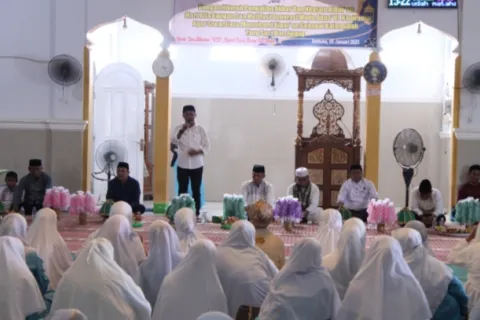 Pj Bupati Morowali Hadiri Pengajian Akbar WIA