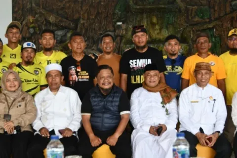 Pemkab Morowali Jamu Pemkab Tojo Una-una Makan Siang Bersama