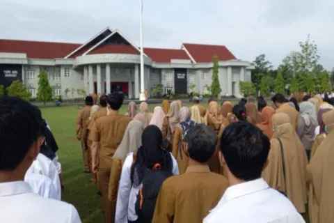Pemkab Morowali Gelar Apel Umum Perdana 2025