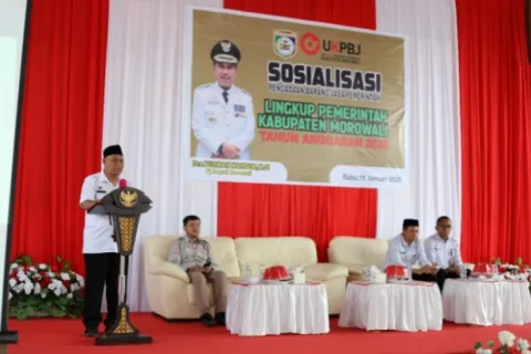Tingkatkan Pemahaman ASN, Pemkab Morowali Sosialiasi Pengadaan Barang/Jasa