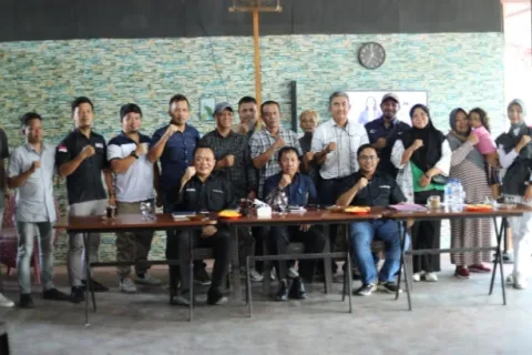 Perkuat Sinergi, Jurnalis di Morowali Audiens bersama Pj Bupati