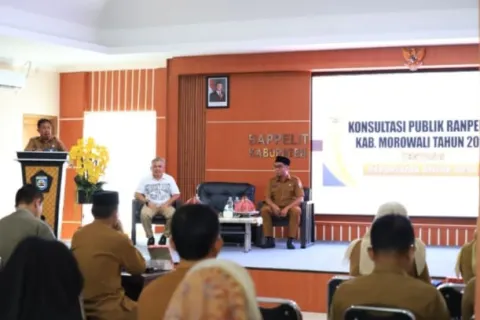 Pemda Morowali Konsultasi Publik Tiga Raperda