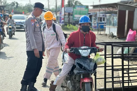 Banyak Keluhan, Polsek Bahodopi Razia Knalpot Bogar