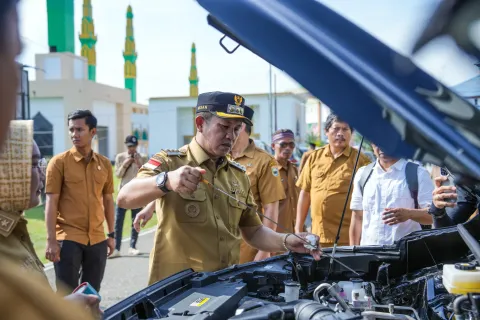 Bupati Morowali Tegaskan Pengguna Kendaraan Dinas Harus Tepat Sasaran