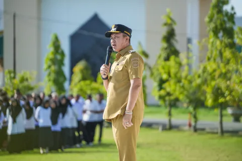Bupati Morowali Siap Evaluasi Kinerja OPD: Jangan Ada yang Kerja Sendiri