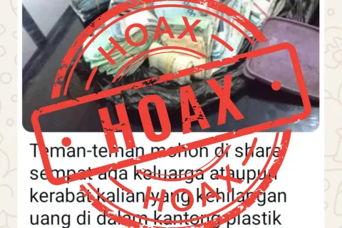 Gambar Temuan Uang dan Sabu 2 Kg Beredar di Medsos, Polisi Sebut Hoax