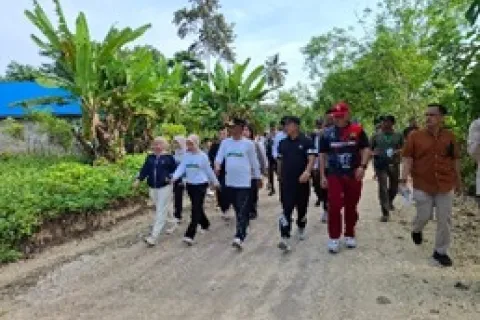 Gubernur Sulteng Resmikan Wisata Air Terjun di Morowali