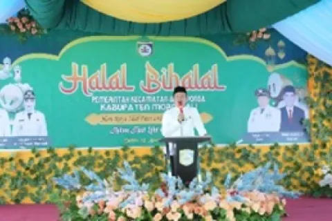 Bupati dan Wabup Morowali, Halal Bihalal di Kecamatan Wita Ponda