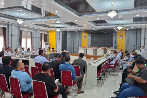 Rapat Pemda-BTIIG, Bupati Morowali Tolak Pembangunan Intake Sungai Karaupa