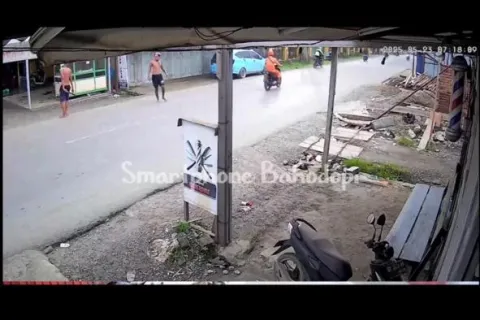 Polisi Tangkap 2 Pria Pembuat Gaduh di Ruas Jalan Bahodopi
