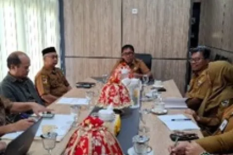Sekda Yusman Mahbub Terima Kunjungan Direktorat Minerba Bahas Hilirisasi Industri