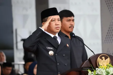 Bupati Iksan Baharuddin Abdul Rauf Pimpin Upacara Harkidnas ke-117 di Morowali