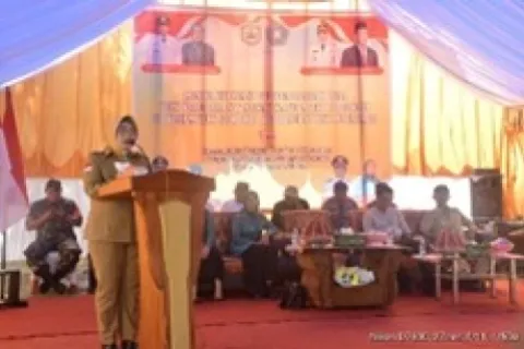 Wabup Morowali Evaluasi Lomba Desa dan Kelurahan di Matarape