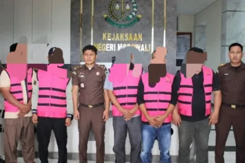 Kejaksaan Morowali Eksekusi 5 Terpidana Korupsi
