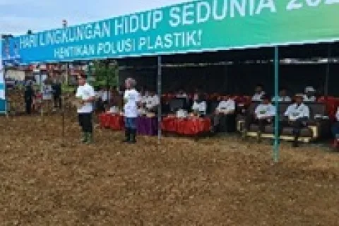 Bupati Iksan Pimpin Apel Bersama Peringati Hari Lingkungan Hidup Sedunia di Morowali