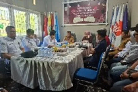 Rapat Verifikasi Dana Hibah dan Bantuan Keuangan Parpol Digelar di Kesbangpol Morowali